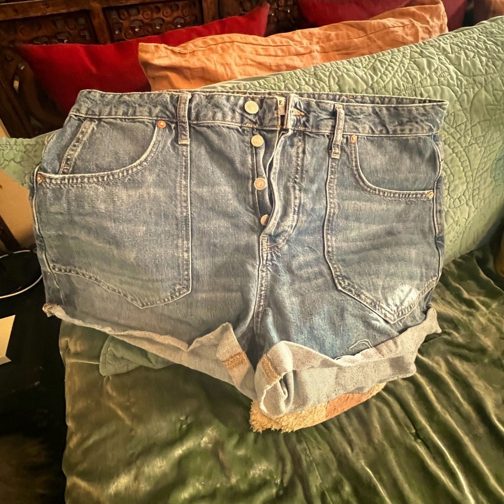 We the Free/Free People denim shorts